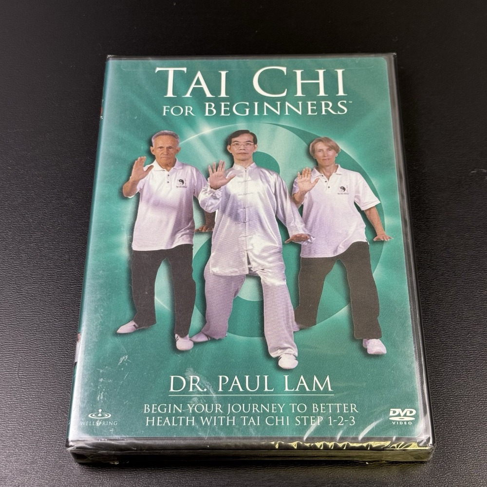 Tai Chi for Beginners Dr. Paul Lam (DVD 1995) Brand New Sealed